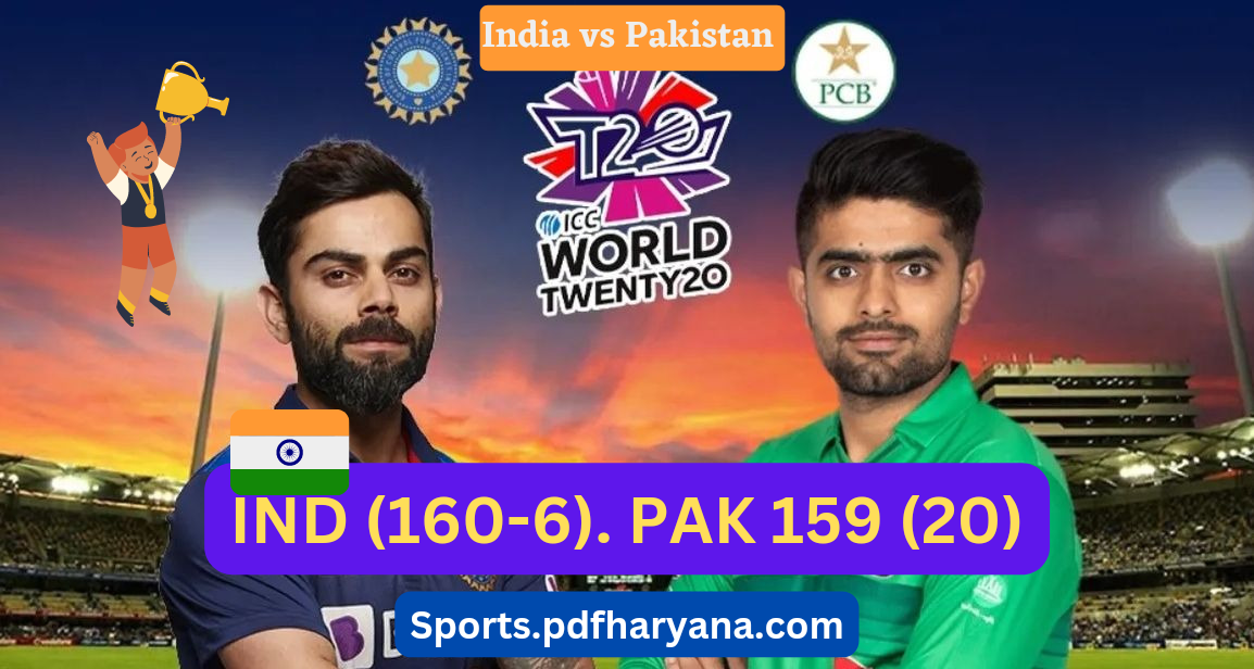 T20 World Cup India vs Pakistan